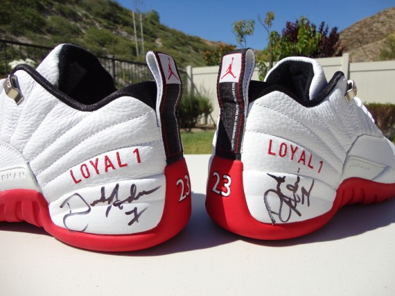 air-jordan-xii-low-derek-anderson-blazers-home-pe-03 Air Jordan XII Low: Derek Anderson Blazers Home PE