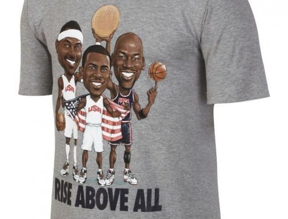 Jordan Triple Threat Rise Above All T Shirt
