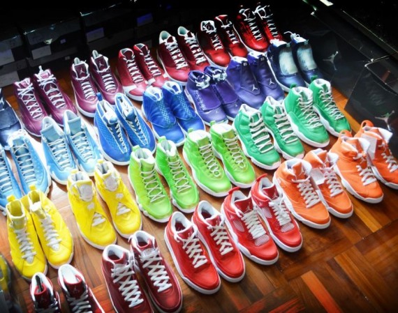 Air Jordan Rainbow Collection
