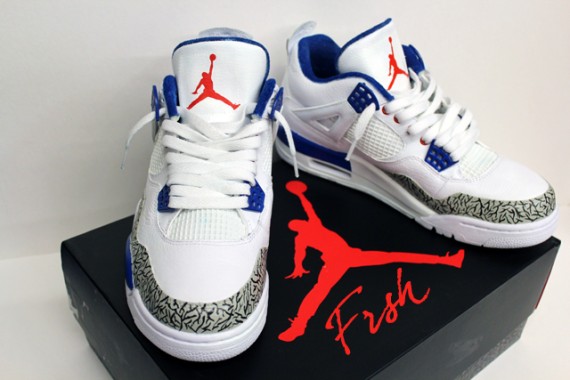 air-jordan-iv-pure-blue-customs-01 Air Jordan IV: Pure Blue Customs by FRSH