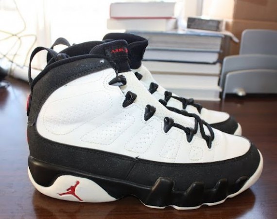 The Daily Jordan: Air Jordan IX OG   White   Black   True Red   1993