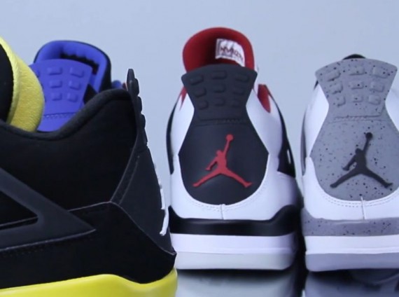 Air Jordan IV: 2012 Retro Comparison Video Review