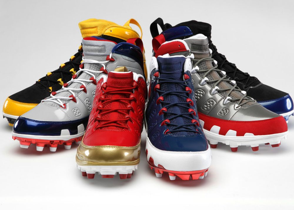Air Jordan IX NFL Cleat Collection Air Jordans, Release Dates & More
