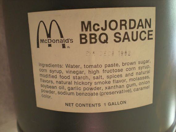 McDonalds McJordan Michael Jordan BBQ Sauce Sells for $10,000