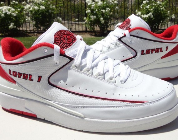 Air Jordan II Low: Derek Anderson Home PE