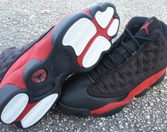 Air Jordan XIII: Black   Varsity Red   White