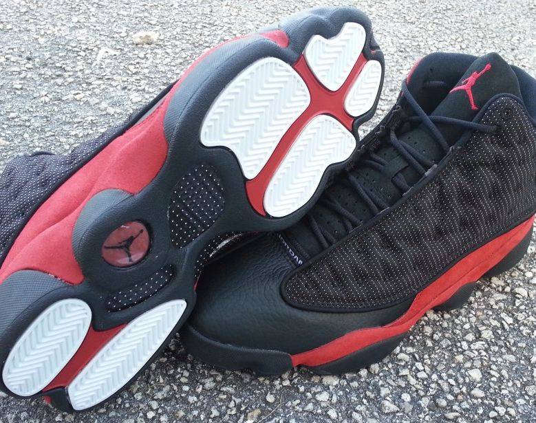 red white & black jordans