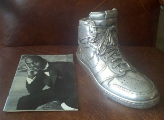 Silver Plated Air Jordan 1 Sculpture