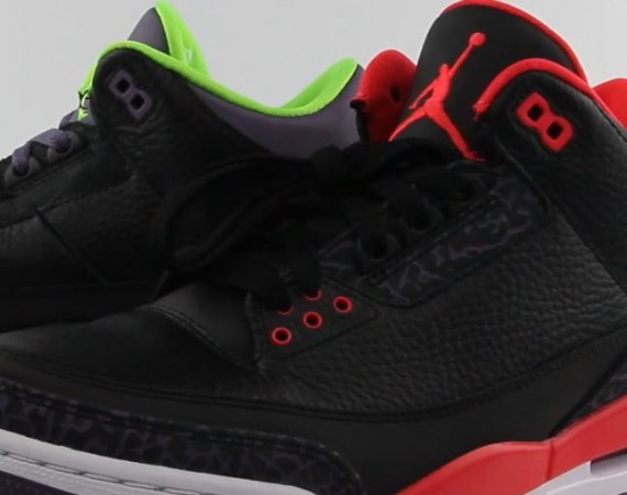 air-jordan-iii-joker-vs-bright-crimson Air Jordan III: “Bright Crimson” + “Joker” Comparison Video