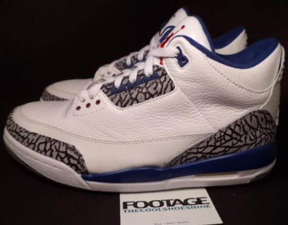 The Daily Jordan: Air Jordan III True Blue 2009 The Daily Jordan: Air Jordan III True Blue 2009