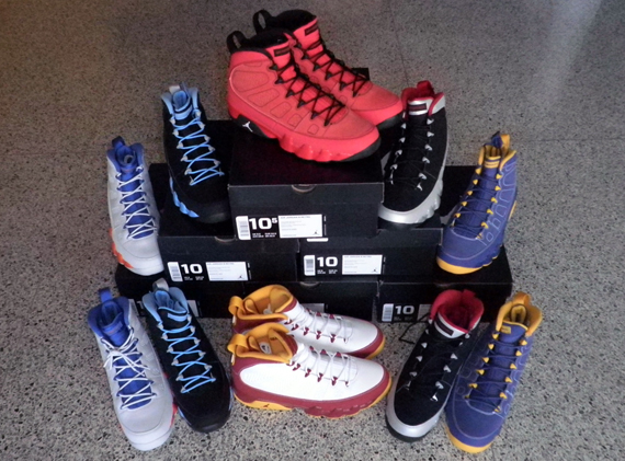 air-jordan-ix-full-kilroy-set Air Jordan IX: Complete Kilroy Pack on eBay