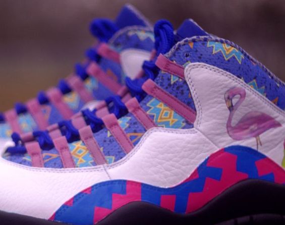 Air Jordan X: “Saved by the Bell” Customs by Rocket Boy Nift Air Jordan X: “Saved by the Bell” Customs by Rocket Boy Nift
