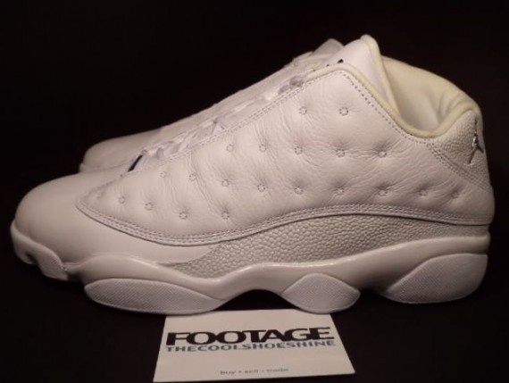 The Daily Jordan: Air Jordan XIII Low White Metallic Silver 2005 The Daily Jordan: Air Jordan XIII Low White Metallic Silver 2005
