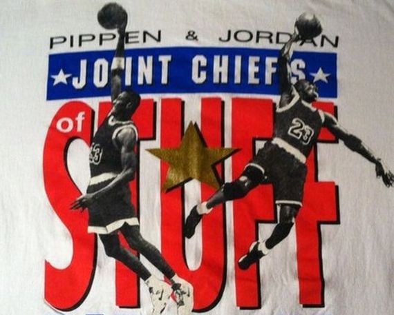 Vintage Gear: Jordan/Pippen Joint Chiefs of Stuff Nike T Shirt Vintage Gear: Jordan/Pippen Joint Chiefs of Stuff Nike T Shirt