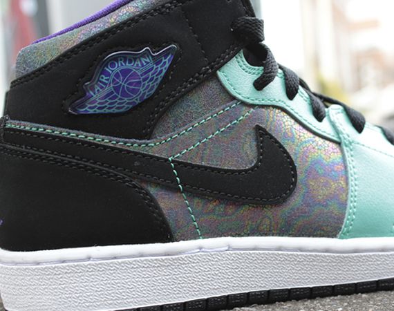 purple and gray jordans