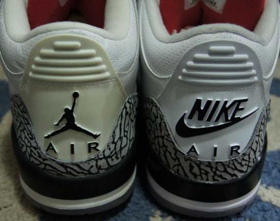 Air Jordan III: “White/Cement” – 2003 vs. 2013 Retro Comparison