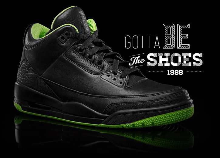 black and neon jordans