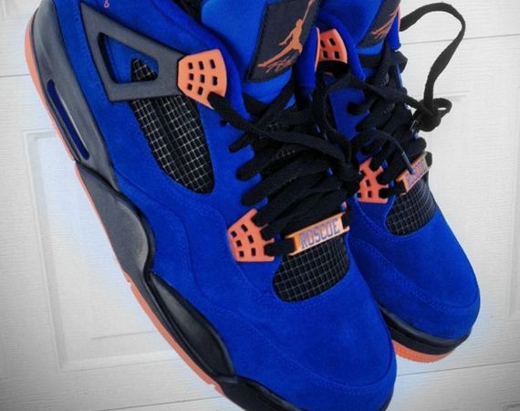 Air Jordan IV: Ball Dont Lie Customs by Mache