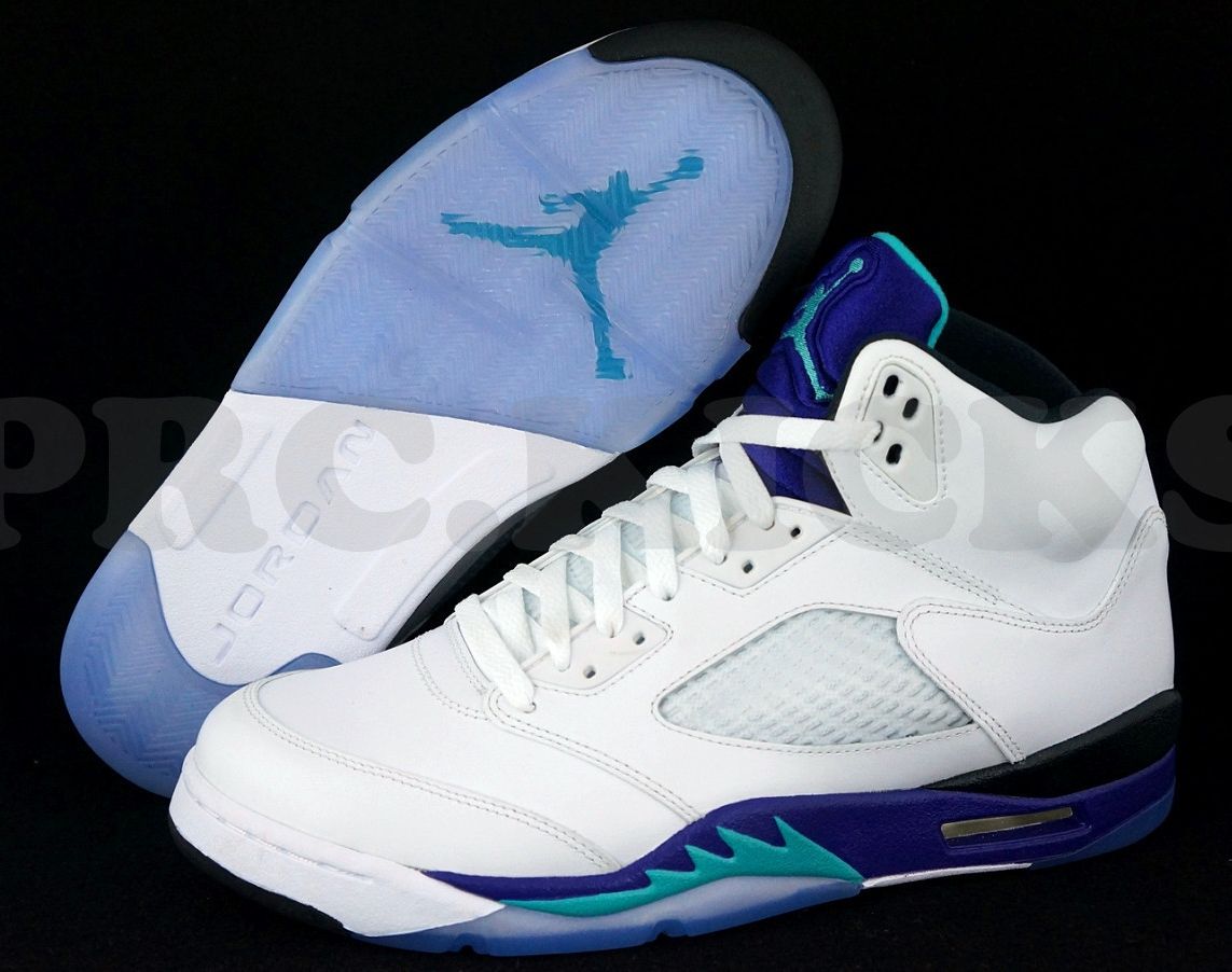 Air Jordan V "Grape" Available Early on eBay Air Jordans, Release
