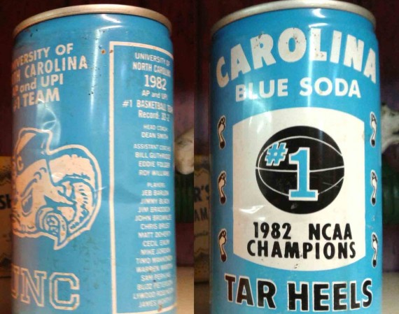 Vintage Gear: UNC Tar Heels Carolina Blue Soda Vintage Gear: UNC Tar Heels Carolina Blue Soda
