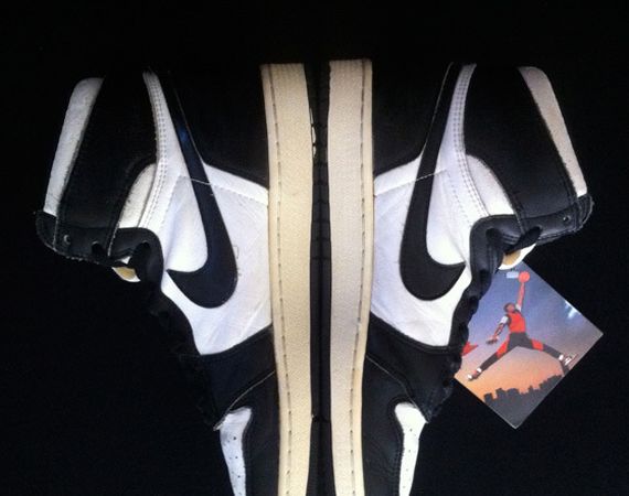 Air Jordan 1 High: White Black | OG Pair on eBay Air Jordan 1 High: White Black | OG Pair on eBay