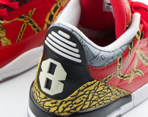 Air Jordan III: Dope Boy Customs by El Cappy Air Jordan III: Dope Boy Customs by El Cappy
