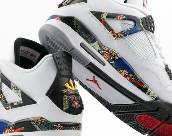 Air Jordan IV: Samurai Customs by El Cappy Air Jordan IV: Samurai Customs by El Cappy