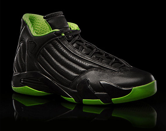 Air Jordan XIV: Black/Neon Green Collection Air Jordan XIV: Black/Neon Green Collection