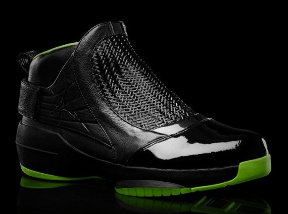 Air Jordan XIX: Black/Neon Green Collection Air Jordan XIX: Black/Neon Green Collection