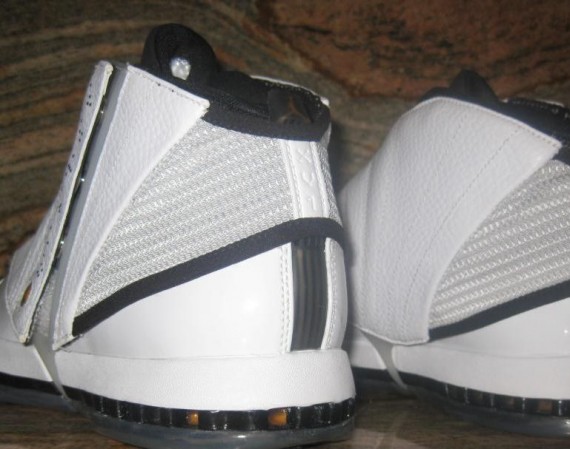 Air Jordan XVI Retro: White – University Gold – Black – Stealth | Unreleased 2012 Sample