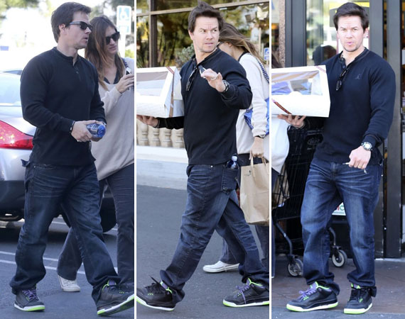 Mark Wahlberg Wearing Air Jordan III Joker Mark Wahlberg Wearing Air Jordan III Joker