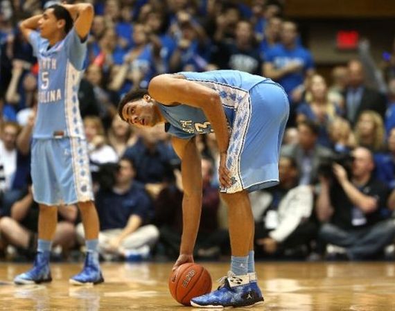 UNC and Cal Wearing Air Jordan XX8 Blue Camo UNC and Cal Wearing Air Jordan XX8 Blue Camo