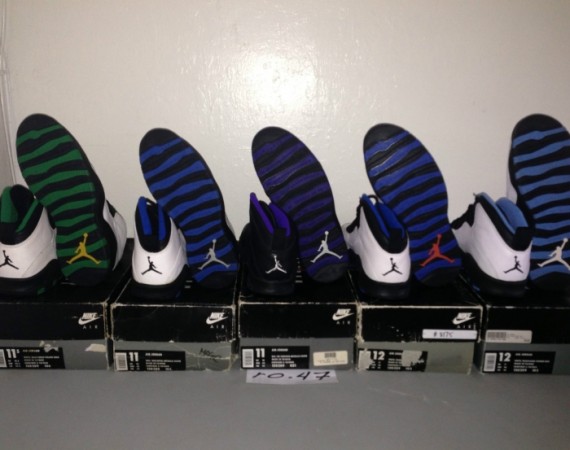 Air Jordan X: “City Pack” – Available on eBay