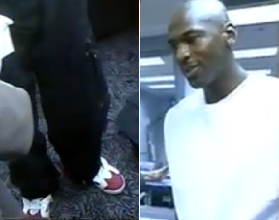 Ichiro Wears Air Jordan VI Carmine for Michael Jordan Meeting in 1995 Ichiro Wears Air Jordan VI Carmine for Michael Jordan Meeting in 1995