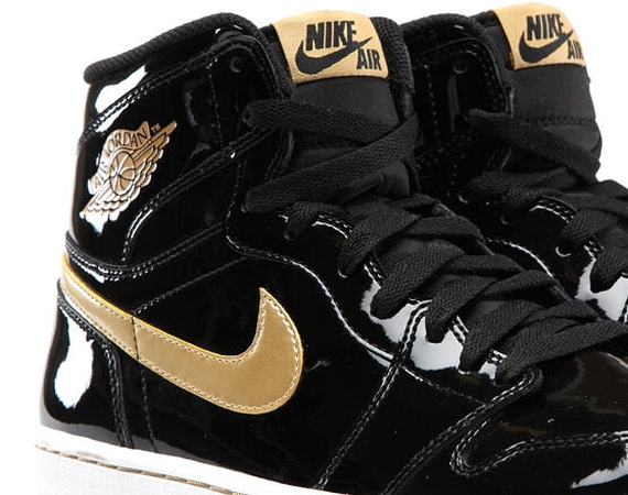 jordan 1 black patent