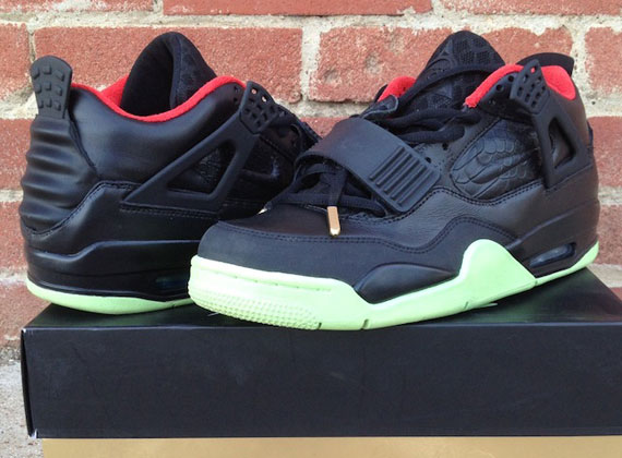 Air Jordan IV: Nike Air Yeezy 2 Customs by Ammo Skunk & SewnUpSoles