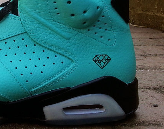 Air Jordan VI: “Tiffany” Customs by Ecentrik Artistry Air Jordan VI: “Tiffany” Customs by Ecentrik Artistry