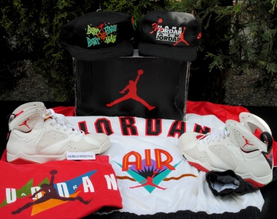 Air Jordan VII Hare OG Pair & Matching Apparel on eBay Air Jordan VII Hare OG Pair & Matching Apparel on eBay