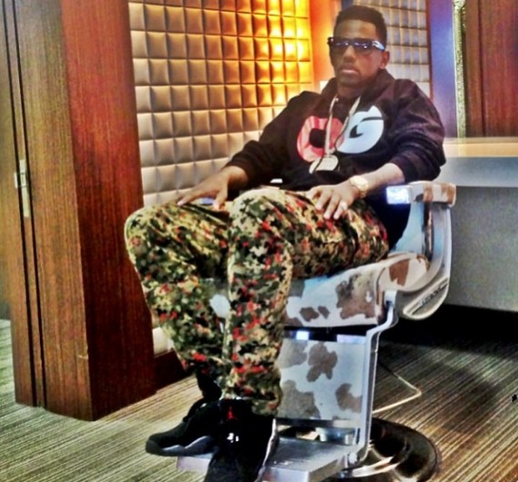 Fabolous Wearing Air Jordan VIII Playoffs Fabolous Wearing Air Jordan VIII Playoffs