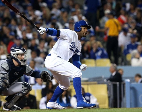 Jimmy Rollins & Carl Crawford Wearing Jordan 6 Rings “Jackie Robinson” PEs Jimmy Rollins & Carl Crawford Wearing Jordan 6 Rings “Jackie Robinson” PEs