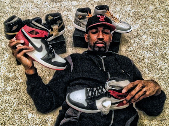 Rip Hamilton Shows Off Air Jordan Pick Ups Rip Hamilton Shows Off Air Jordan Pick Ups