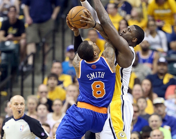 J.R. Smith Wearing Air Jordan V “Q Rich Knicks” PE J.R. Smith Wearing Air Jordan V “Q Rich Knicks” PE