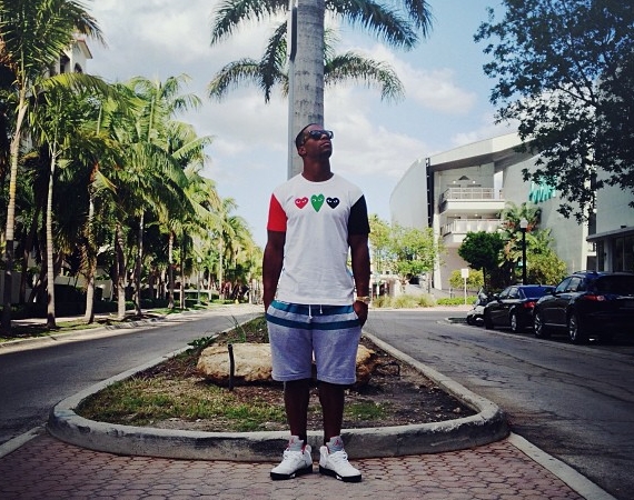 Victor Cruz Wearing Air Jordan V Victor Cruz Wearing Air Jordan V