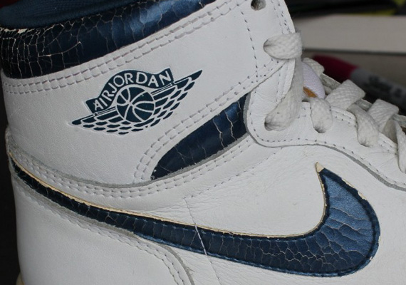 air jordan blue and white