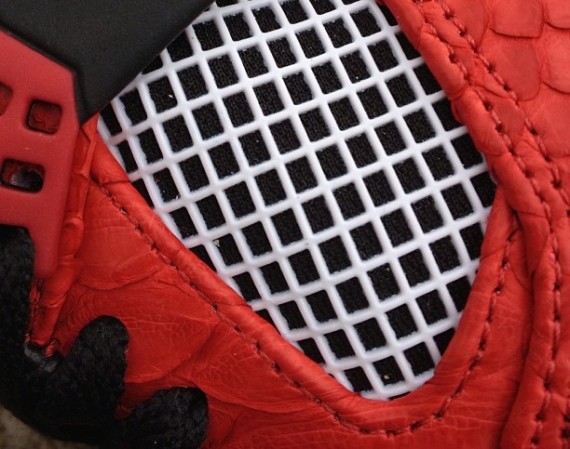 Air Jordan IV: Red Python/Incomparable by JBF Customs Teaser Air Jordan IV: Red Python/Incomparable by JBF Customs Teaser