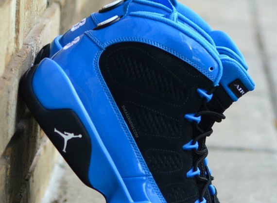 Air Jordan IX: Photo Blue Patent Leather – Black | Unreleased Sample Air Jordan IX: Photo Blue Patent Leather – Black | Unreleased Sample