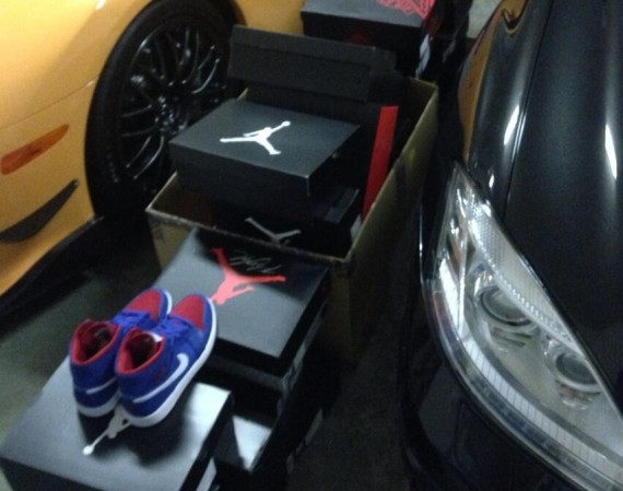Denny Hamlin Shows Off Air Jordan Pick Ups Denny Hamlin Shows Off Air Jordan Pick Ups