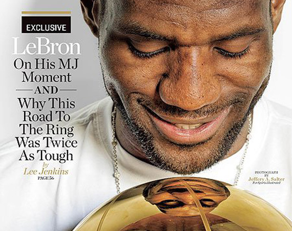michael jordan comments on lebron james