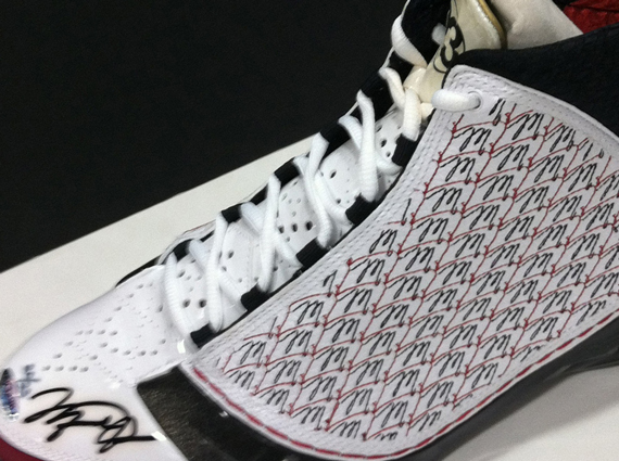 autographed jordan shoes