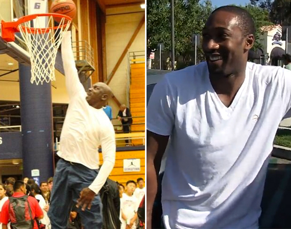gilbert arenas michael jordan